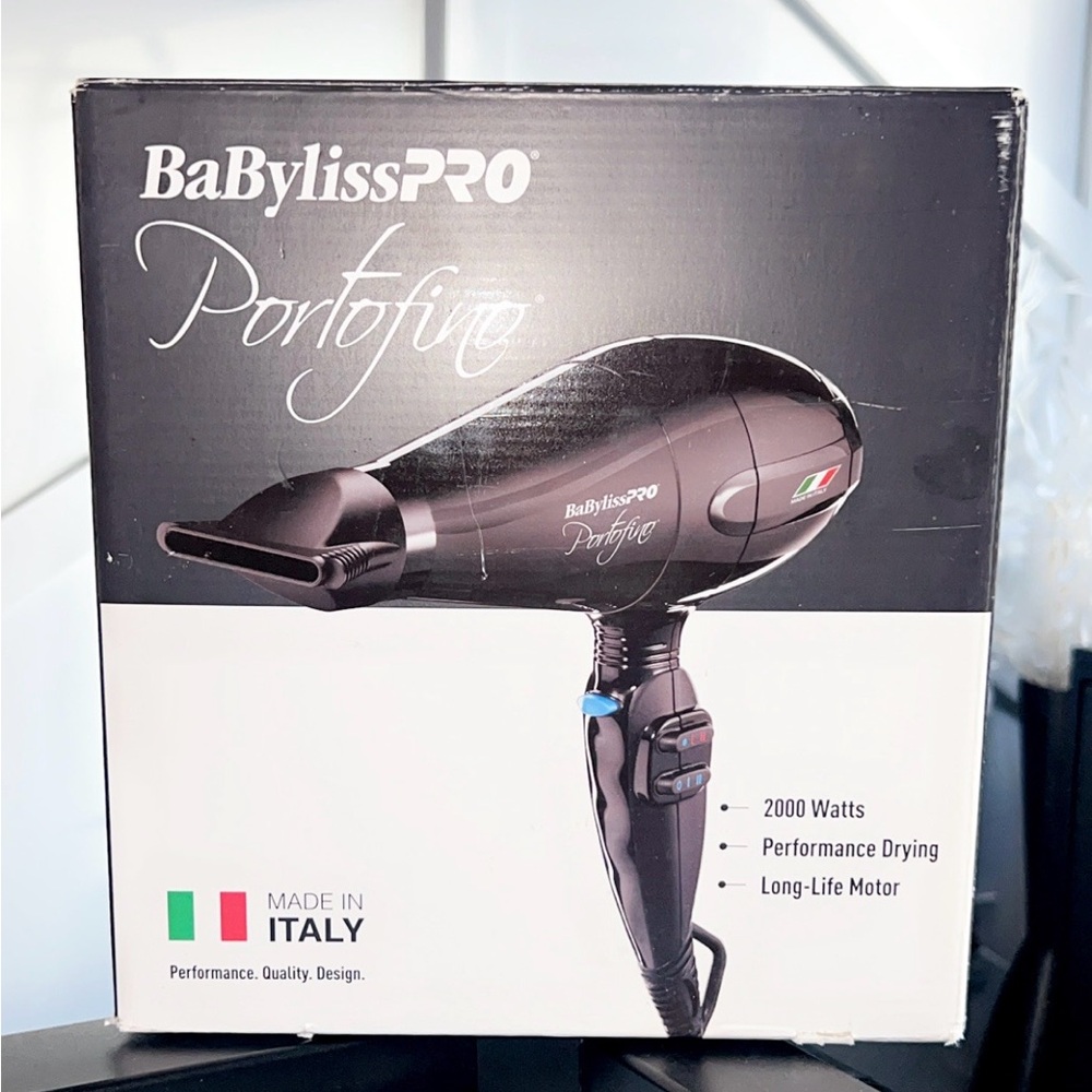 NIB BaBylissPRO Portofino Hair Dryer from Italy